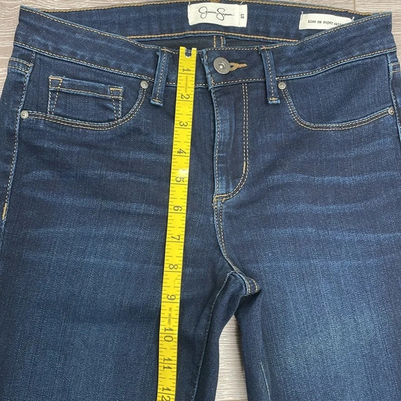 Jessica Simpson Kiss Me Super Skinny Jeans Dark Wash Denim 27 - Picture 9 of 16